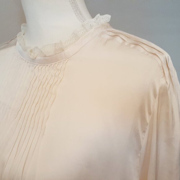 J. Crew Lace Neck Blouse  XXL NWT - Picture 5 of 13